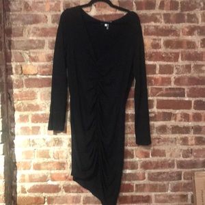 Young fabulous and broke black form fitting dress